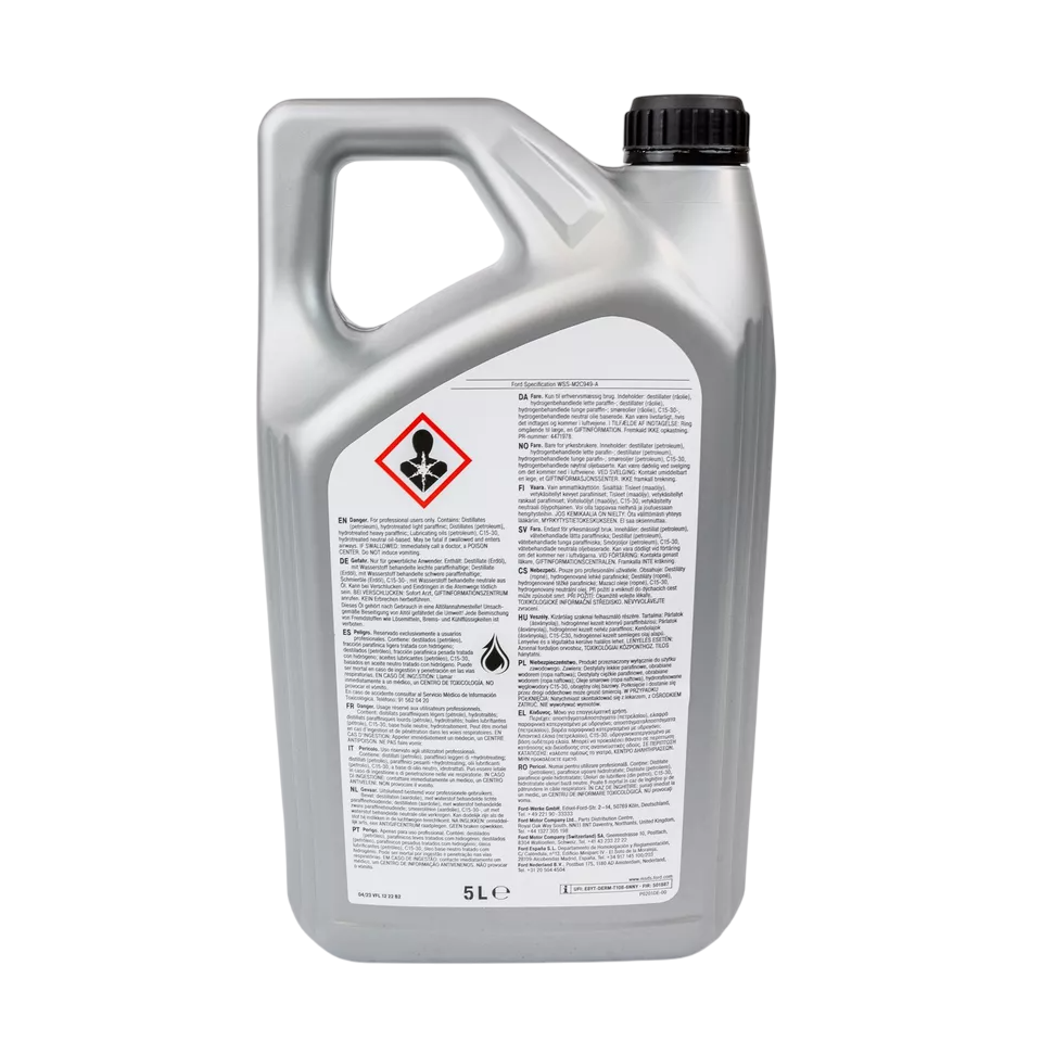 2433505 Genuine Ford B-ULV Automatic Transmission Oil WSS-M2C949-A 5 Litre 253 ...