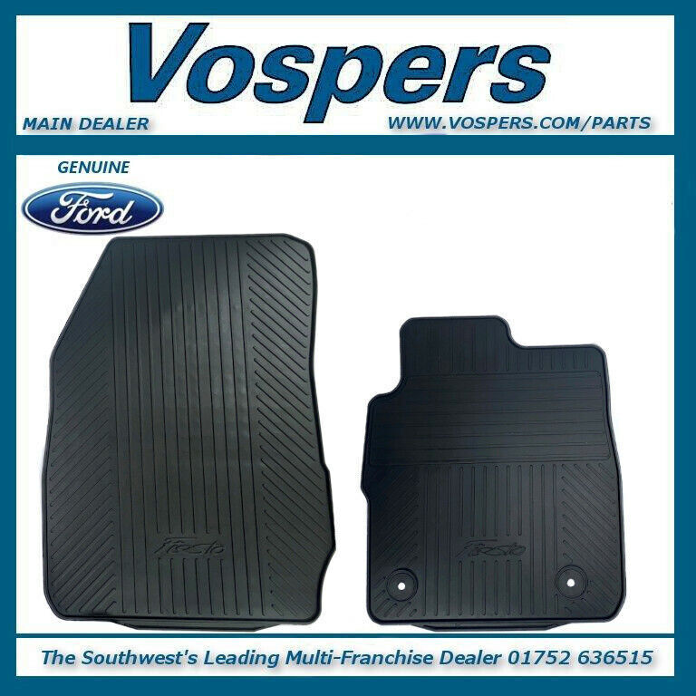 Genuine Ford Fiesta MK7 & MK8 2011-2017 Front Rubber Car Mats 1946805