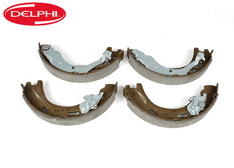 Porsche Boxster & Mercedes C-Class CLC-Class SLK & CLK Delphi Rear Brake Shoes