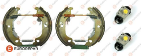 Fiat Punto Eurorepar Rear Brake Shoes & Cylinders