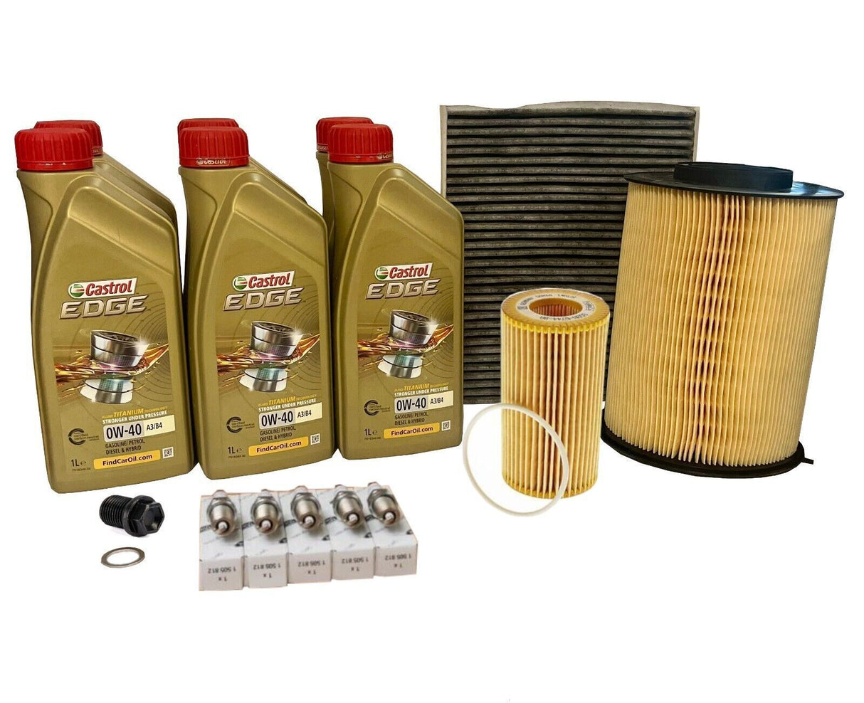 Genuine Ford Focus MK2 2.5 RS Full Service Kit - Oil Air Pollen Cabin Filter