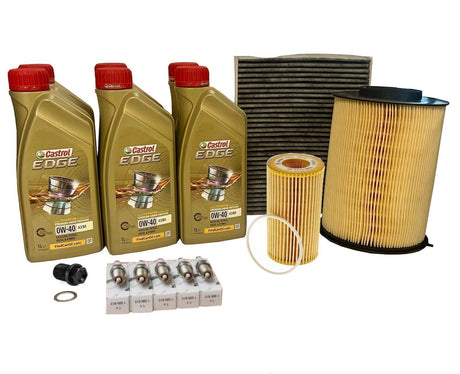 Genuine Ford Focus MK2 2.5 RS Full Service Kit - Oil Air Pollen Cabin Filter