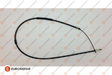 Peugeot 1007 & Citroen C2 C3 Eurorepar Handbrake Cable