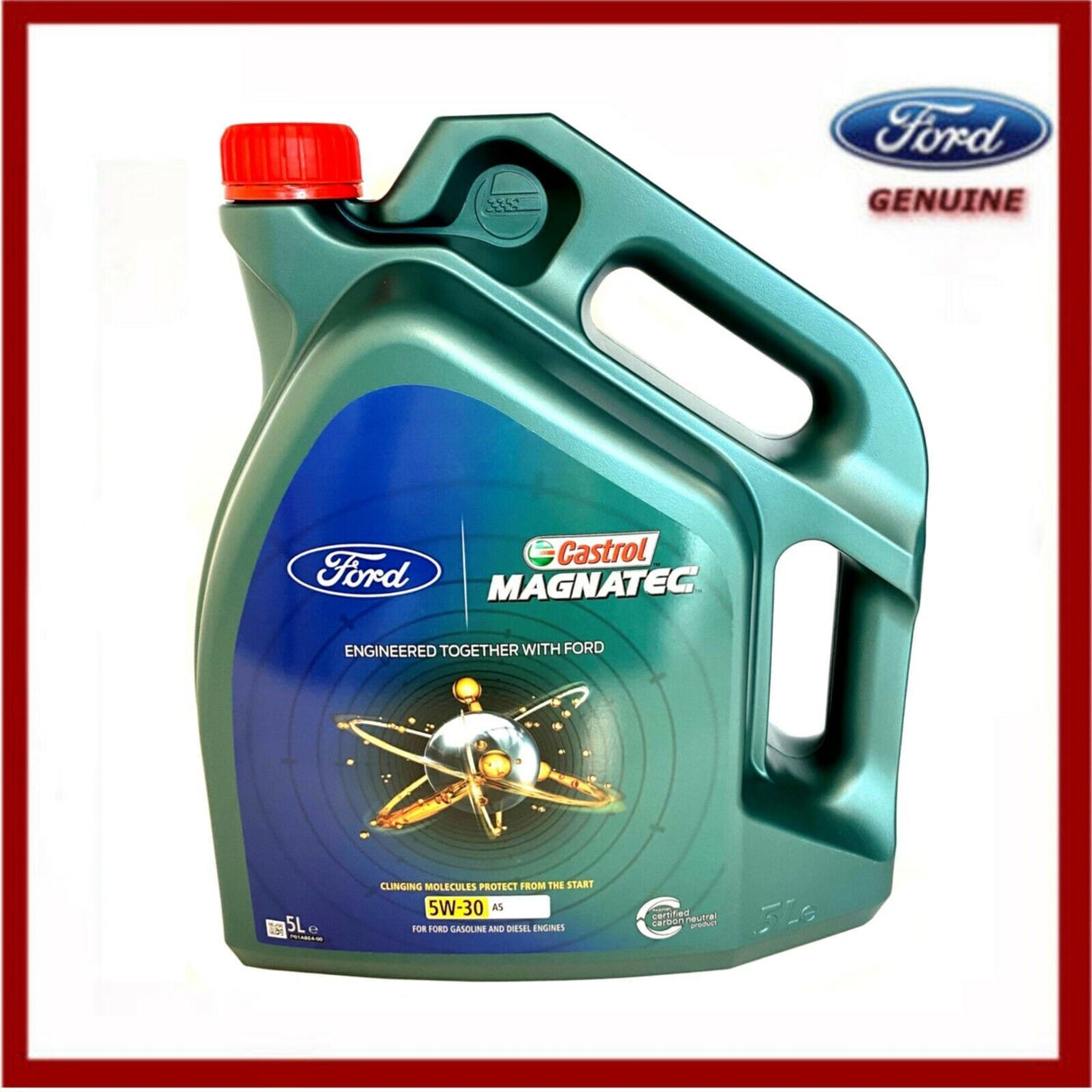 5W30 Castrol Magnatec Engine / Motor Oil 5 Litres Ford Genuine 15534F