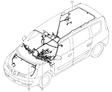 Genuine Renault Espace Mk4 Roof Wiring 7701062161 New