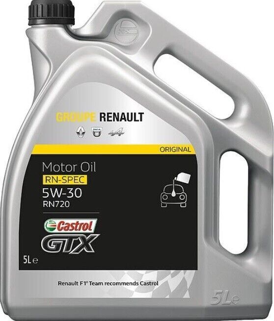 Genuine Renault Castrol 5w30 RN720 Engine Oil 5 Litres 7711943687 NEW