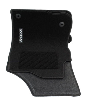 Genuine Peugeot 2008 Tailored Carpet Mats, Front & Rear. New 1609551680 