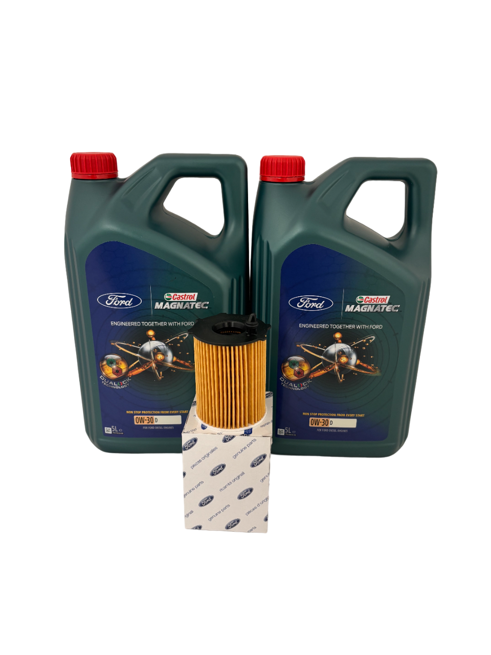 Genuine Ford Transit Connect 1.5 TDCi Service Kit Castrol Oil and Oil filter