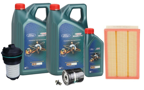 Ford Transit MK8 2.0 EcoBlue Service Kit + 11LTR Genuine Castrol Oil - RWD ONLY