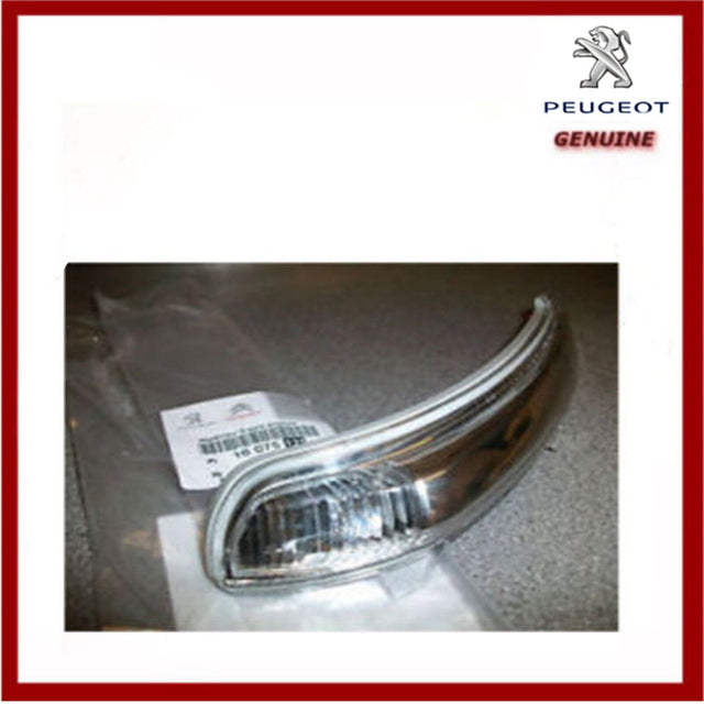 Genuine Peugeot 208 & 2008 Side Repeater / Mirror Indicator Lens N/S 1607512580