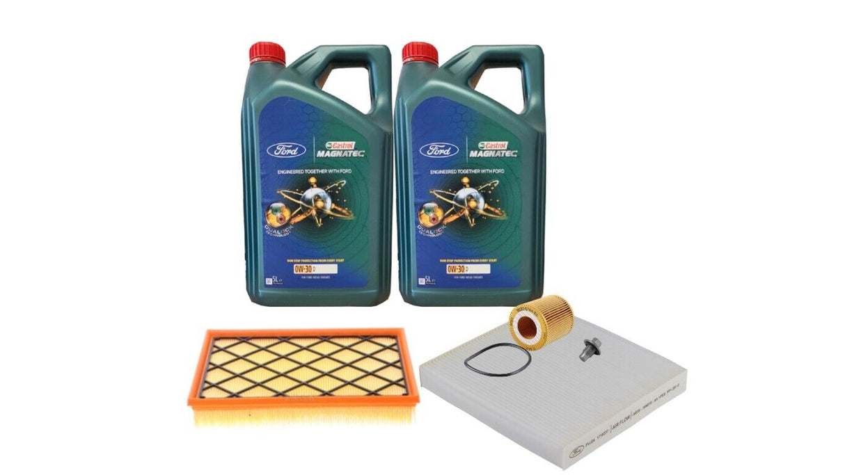 Genuine Ford Ranger 2.0 EcoBlue Service Kit inc Castrol Oil