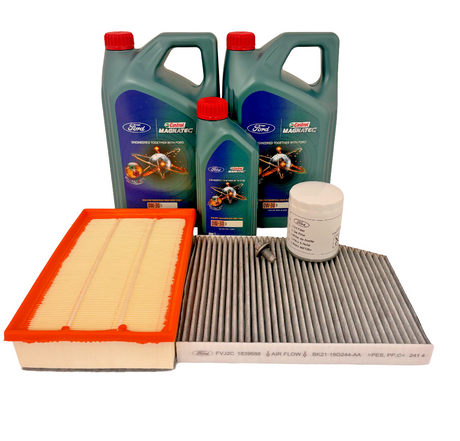 Genuine Ford Transit Custom MK8 2.0L ECOBLUE RWD Service Kit inc 11L 0W30 Oil
