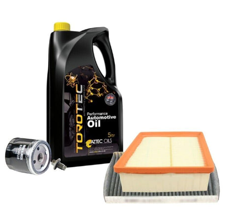 Ford Fiesta Service Kit Oil Air Cabin Filter & 5W30 Engine Oil