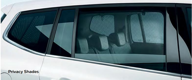 Genuine Vauxhall Zafira Tourer 2012-2019 Rear Side Window Privacy Shades New!