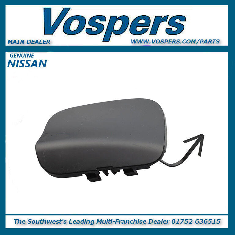 Genuine Nissan Juke 11-14 Front Bumper Towing Eye Cover Primed 622A01KA0A