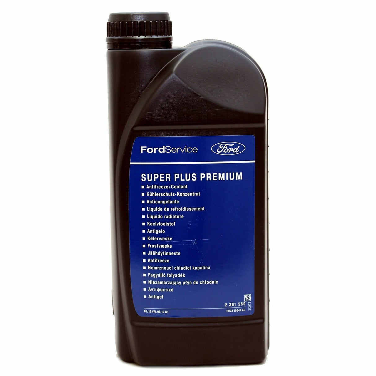 Genuine Ford Super-Plus Premium Anti-Freeze Coolant 2Ltr. New. 1931957 / 2361569