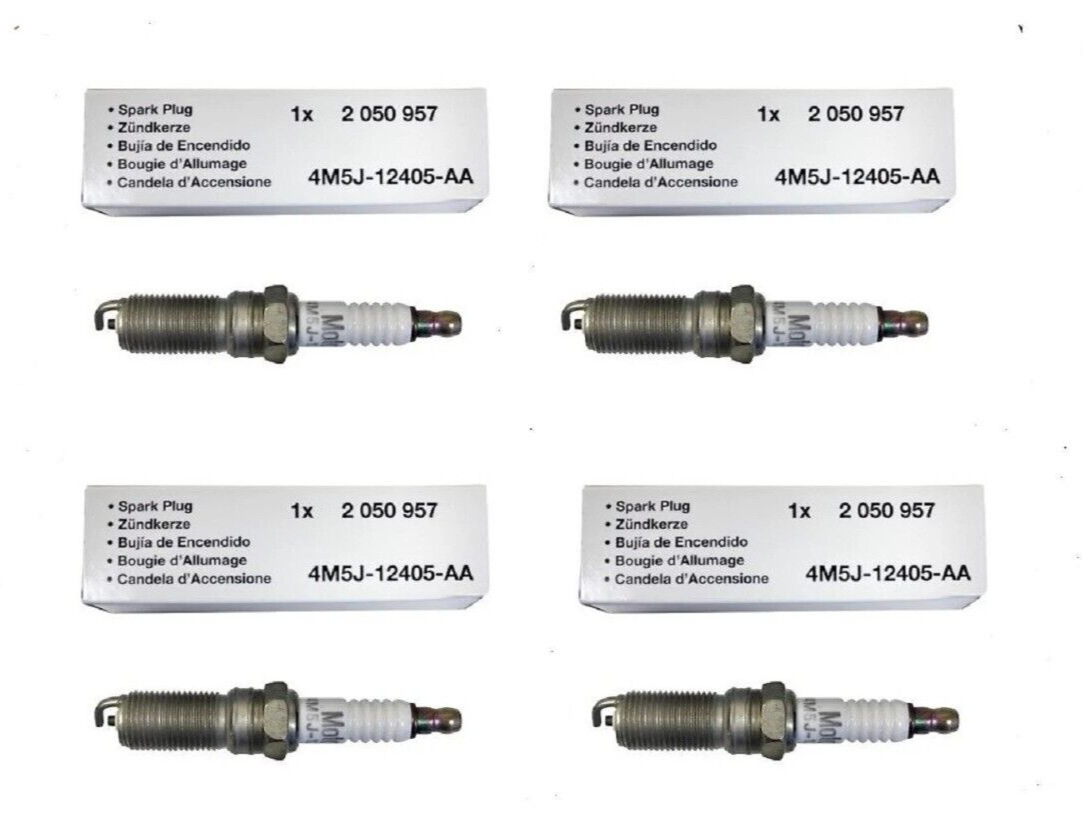 Genuine Ford Various Models Spark Plugs Set of 4  - 1787829 / 2050957