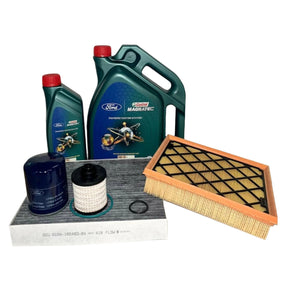 Genuine Ford Mondeo 2.0 TDCI Full Service Kit inc 0W30 Castol Engine Oil 2342388