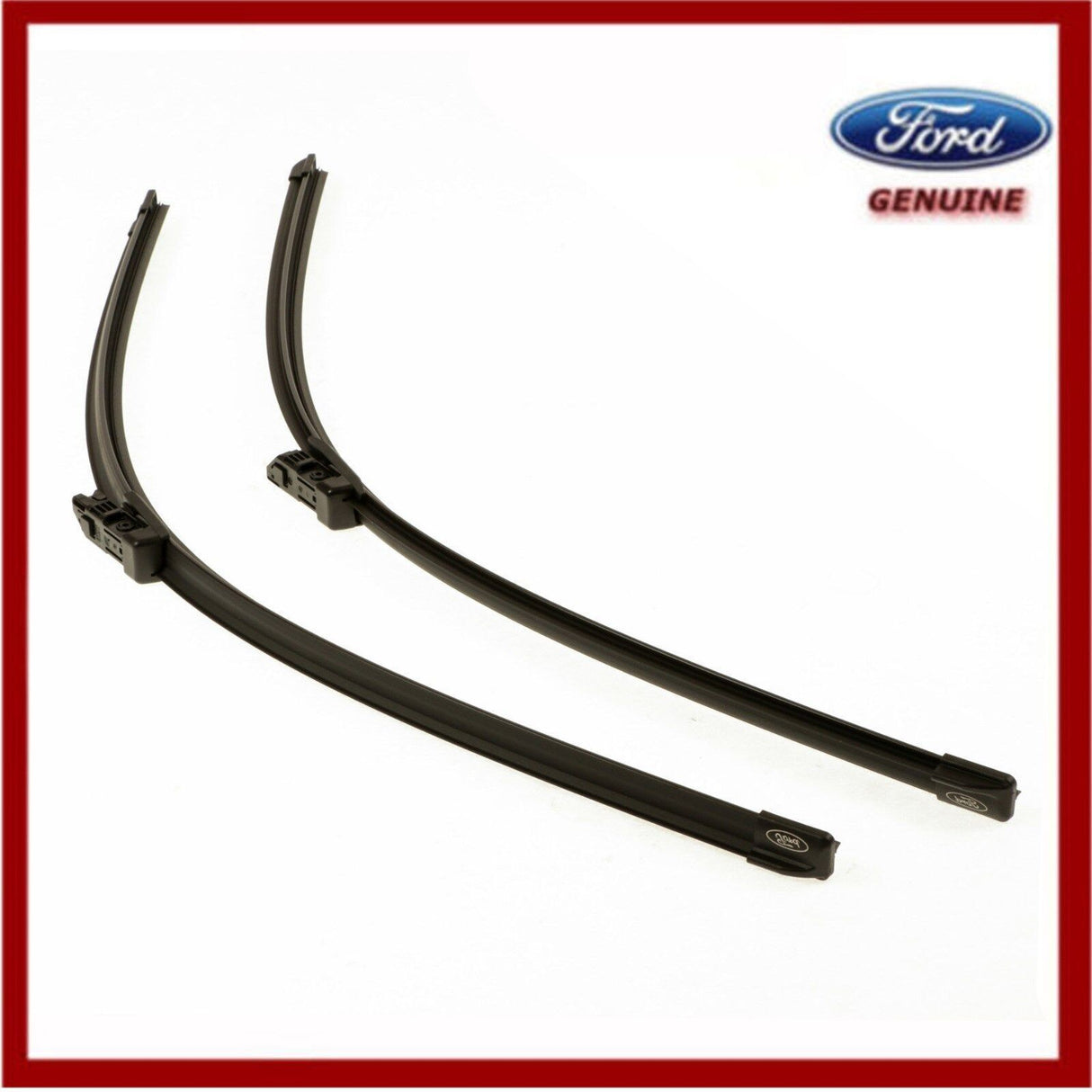 Genuine Ford Focus Wiper Blades 2011 Onwards. Pair Of Flat Blades. 2120677. New!