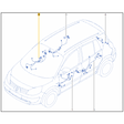 Genuine Renault Scenic Mk2 Drivers Door Wiring Harness 8200384631 New