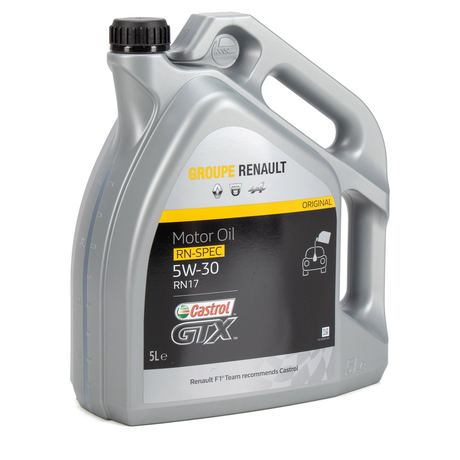 Genuine Renault Castrol 5w30 RN17 Engine Oil 5 Litres 7711943681