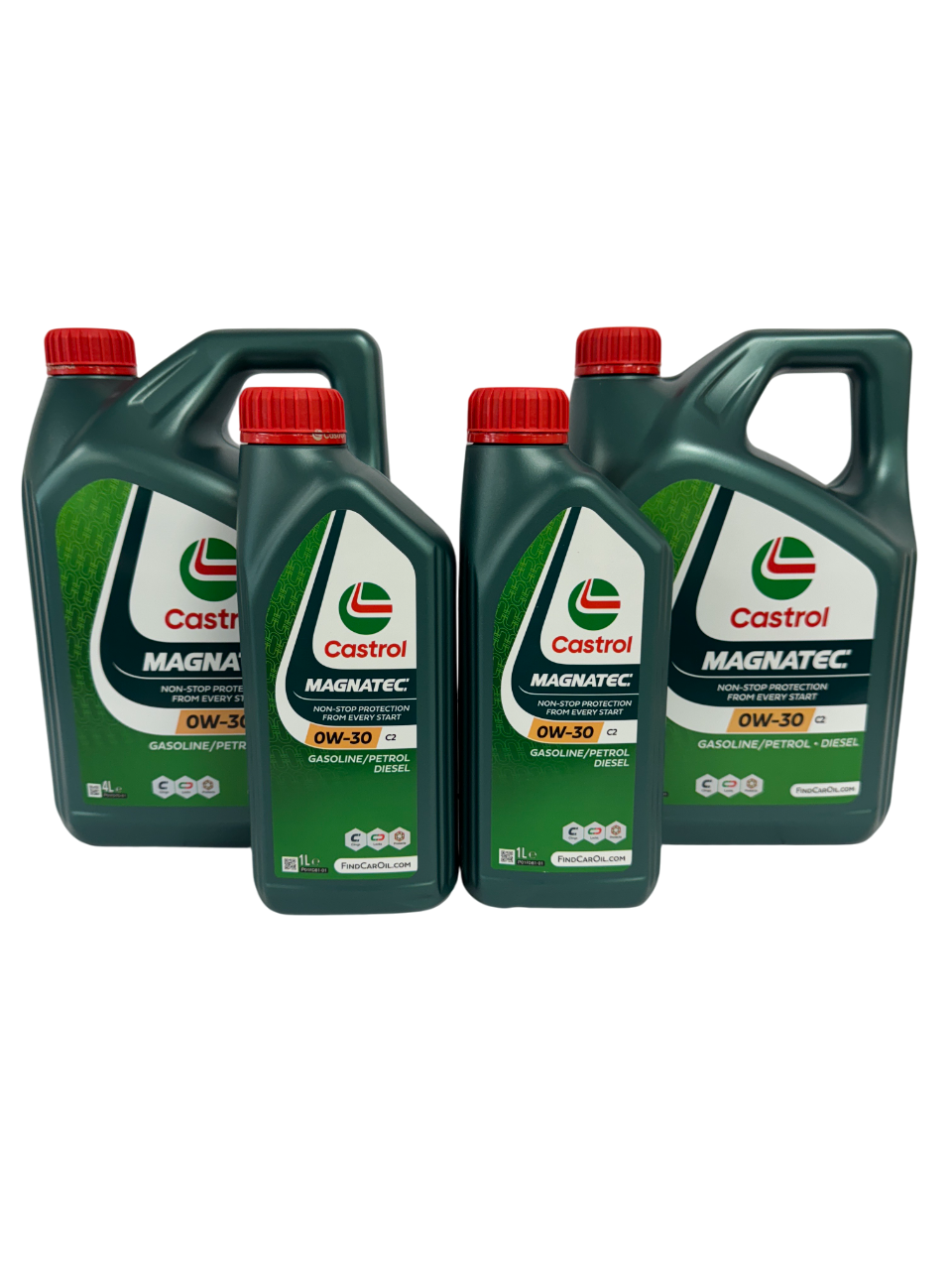 Genuine Castrol Magnatec 0W30 C2 Engine Oil 2L, 3L, 5L & 10L