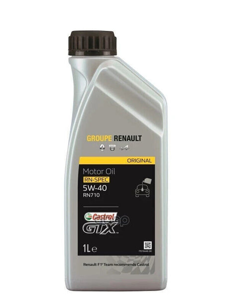 Genuine Renault Castrol 5w40 RN710 Engine Oil 1 Litre 7711943689