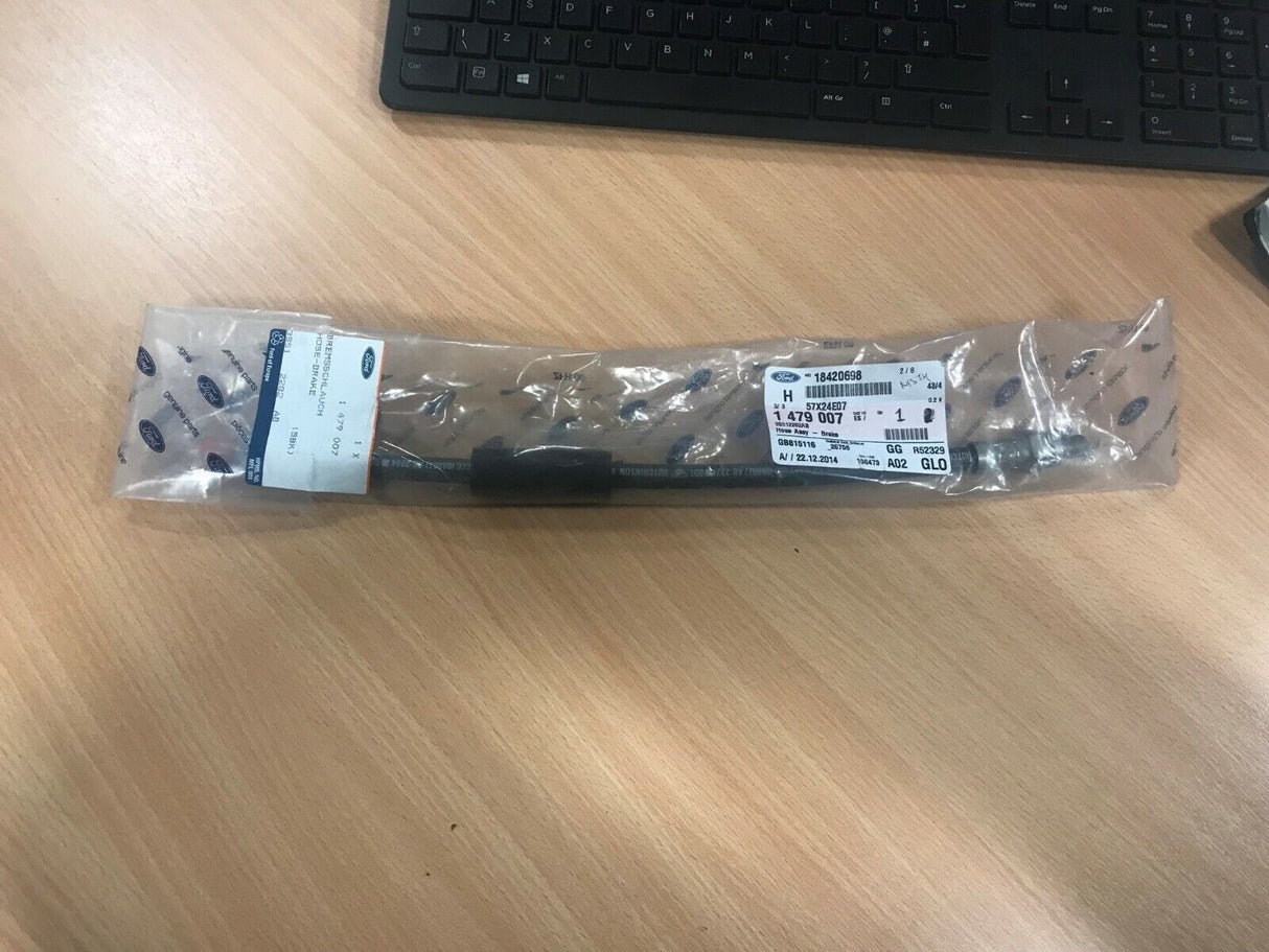 Genuine Ford KA (1996 - 2008) Rear Brake Hydraulic Pipe1479007 OBS
