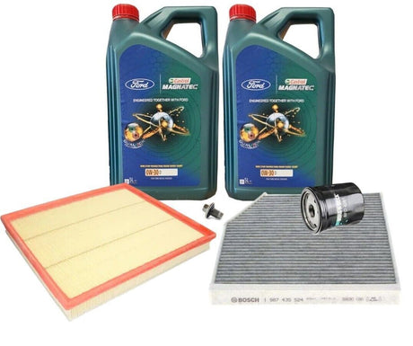 Ford Transit Custom 2016  2.0L Ecoblue Service Kit Inc Genuine Castrol 0W30 Oil