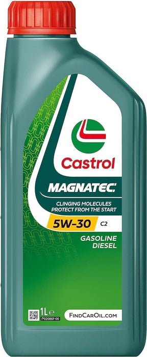 Castrol Magnatec 5W-30 C2 1L Car Engine Oil Dualock Technology, 1 Litre