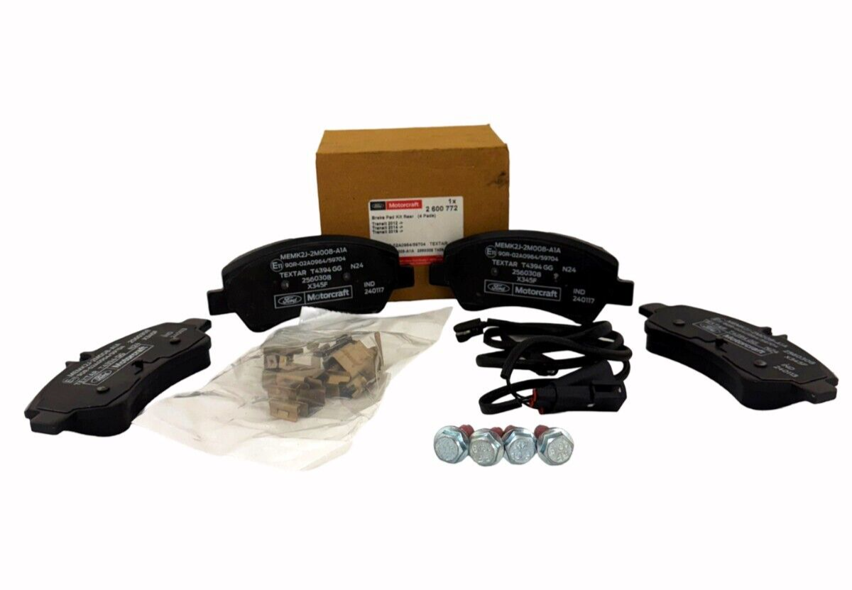 Genuine Ford Transit Custom 2012 Onwards Rear Brake Pads 2600772 ...