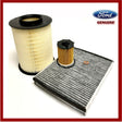 Genuine Ford Focus Mk3 1.6 TDCi Service Kit Oil Air Cabin Filter 2342404