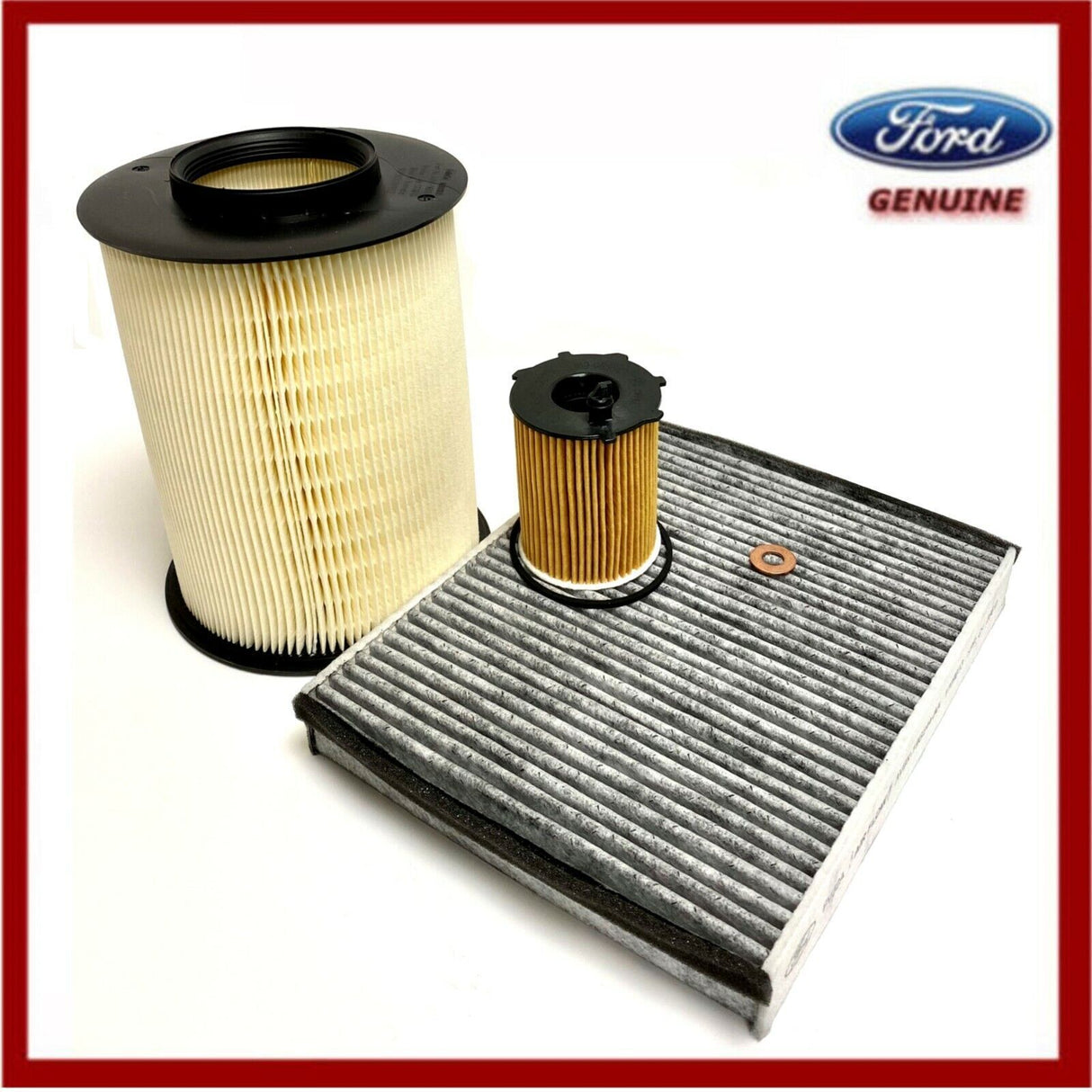 Genuine Ford Focus Mk3 1.6 TDCi Service Kit Oil Air Cabin Filter 2342404