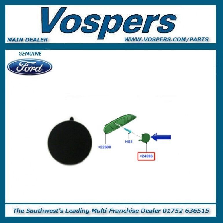 Genuine Ford Fiesta MK7 08-12 Interior Front Door Handle Screw Cover Plate x1
