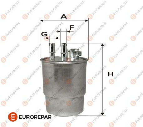 Alfa Mito 159 Brera Spider Giulietta & Fiat Models Eurorepar Fuel Filter