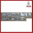 Genuine Renault Sport Rear Badge. Clio 172 182 197, Megane 225 & Twingo. New!