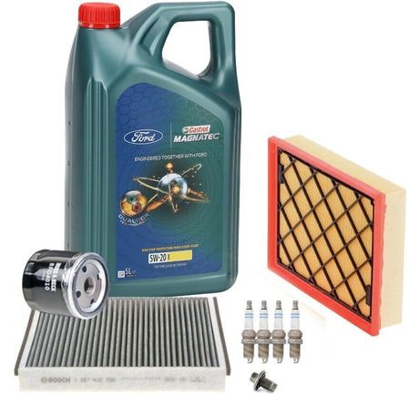 Ford Mondeo 1.5 Petrol Ecoboost 2014- Full Service Kit inc Genuine Castrol Oil