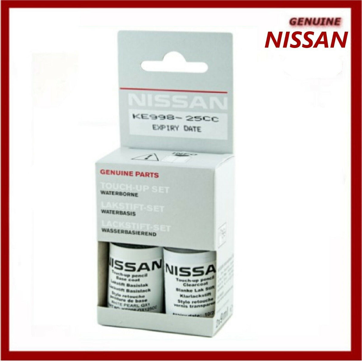 Genuine Nissan Touch Up Paint Stick Pencil Kit FLAME RED Z10 New!