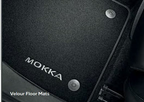 Genuine Vauxhall Mokka 2013-2019 Front & Rear Velour Mats 39026740 New!