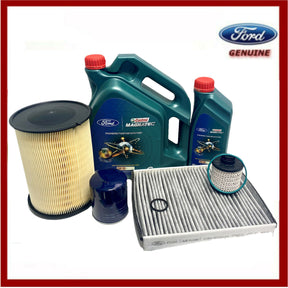 Genuine Ford Galaxy & S-Max 2.0 TDCI Full Service Kit inc 0W30 Castrol Oil