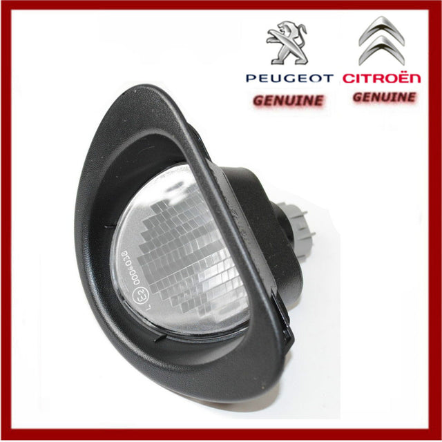 Genuine Peugeot 107 & Citroen C1 Number Plate Lamp / Light. New 6340E2