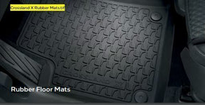 Genuine Vauxhall Crossland & Crossland X 2017-On Rubber Floor Mats 13476012 New!