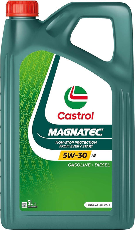 Genuine Castrol MAGNATEC 5W-30 A5 Engine Oil 5L - Dualock Technology - 15F909