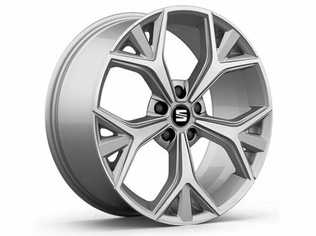 Genuine Seat Ateca PA & Ateca Aneto Crossover Silver 19" Alloy Wheel