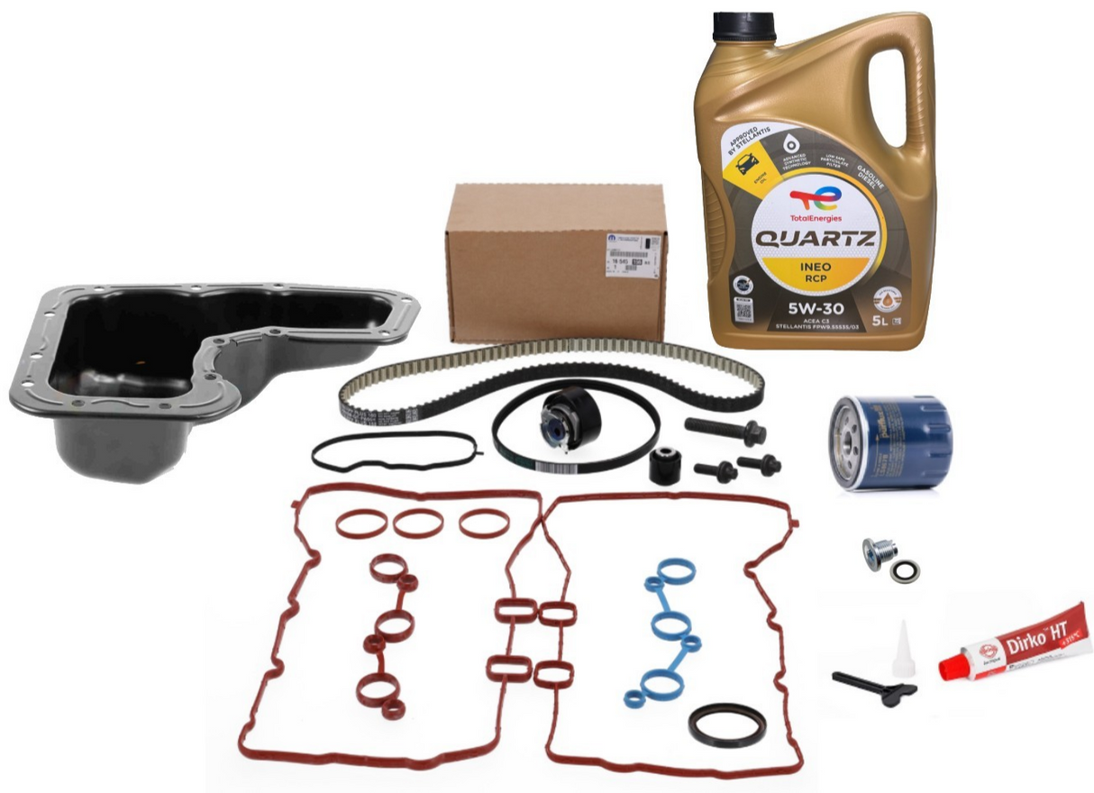 Genuine Peugeot 308 MK2 2013 - 2021 1.2L Turbo Engines Full Wet Belt Kit