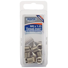 Draper 21709 M8 x 1.25 Metric Thread Insert Refill Pack (12)