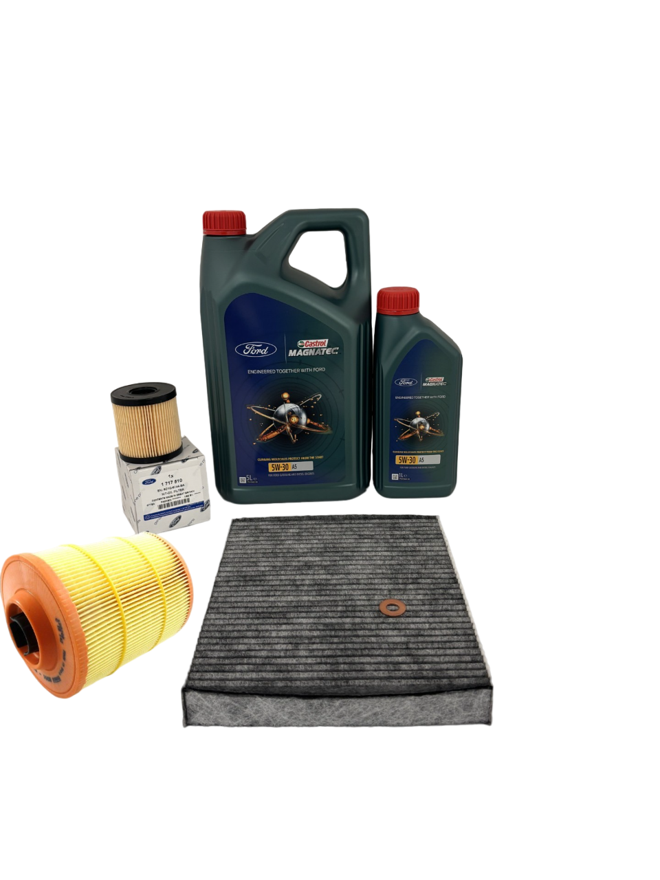 Genuine Ford S-Max / Galaxy & Mondeo 2.2 TDCi Service Kit Inc Castrol Oil