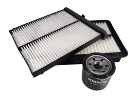 Mazda 6 CX5 SERVICE KIT Filter Set PETROL SKYACTIV (AIR, OIL & CABIN) GENUINE
