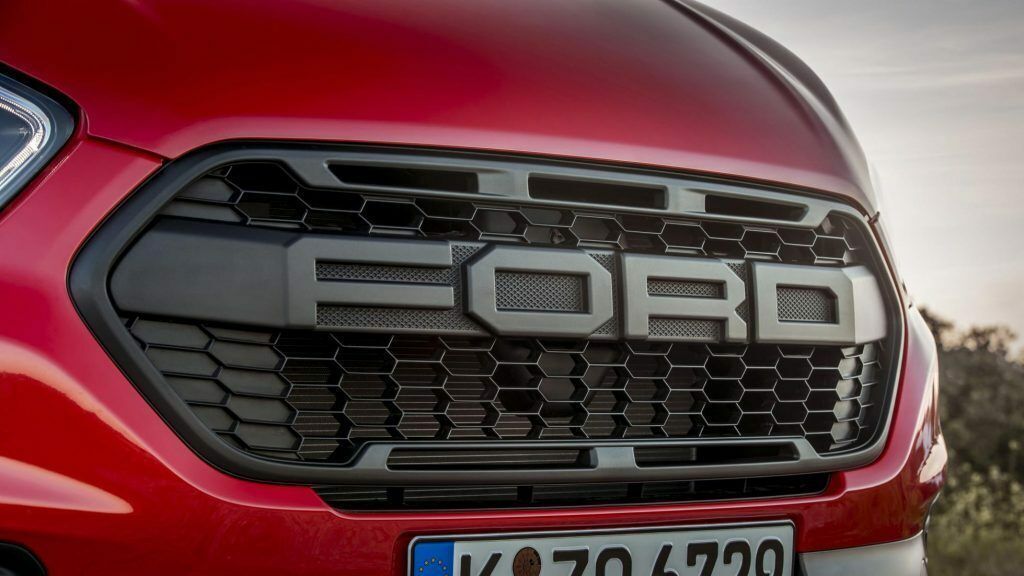 Genuine Ford Transit Custom 2018 � Onwards Ford Raptor Grille Matte Black