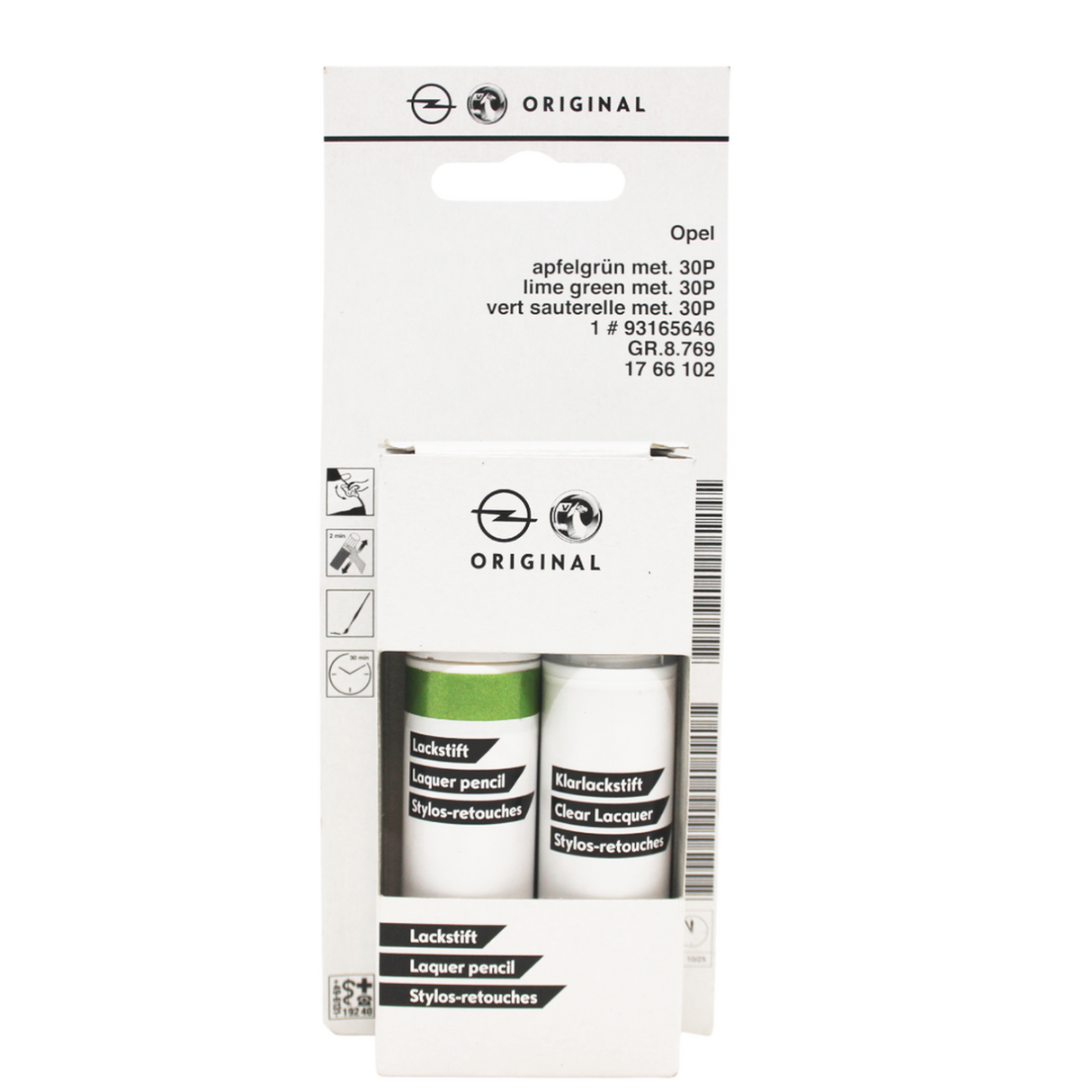 Genuine Vauxhall Touch Up Pen EMERALD GREEN (30V) 95528434 New!